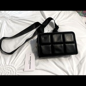 NWT Black Amanda Uprichard Belt Bag